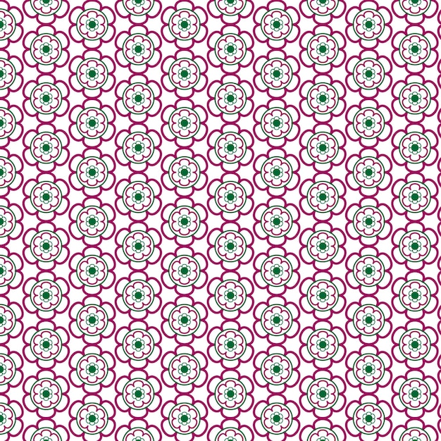 patrón sin costuras de un motivo floral sobre un fondo blanco