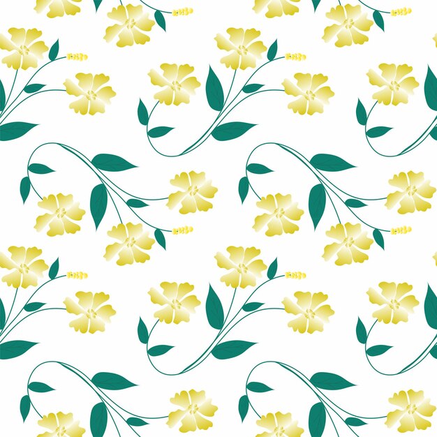Patrón sin costuras con motivos florales que se pueden imprimir para telas, manteles, mantas, camisas, vestidos