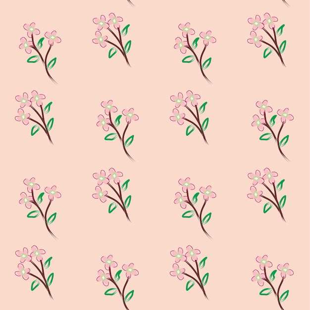 Patrón sin costuras con motivos florales que se pueden imprimir para telas, manteles, mantas, camisas, vestidos