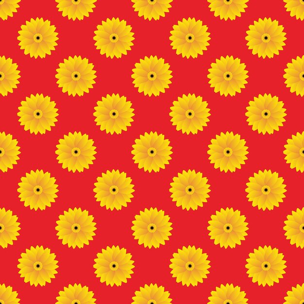 Patrón sin costuras con motivos florales que se pueden imprimir para telas, manteles, mantas, camisas, vestidos