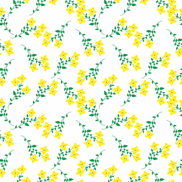 Patrón sin costuras con motivos florales que se pueden imprimir para telas, manteles, mantas, camisas, vestidos