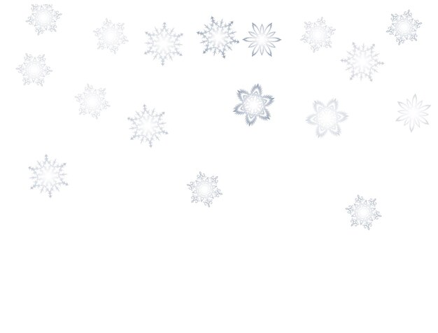 Patrón sin costuras de Navidad con copos de nieve fondo abstracto