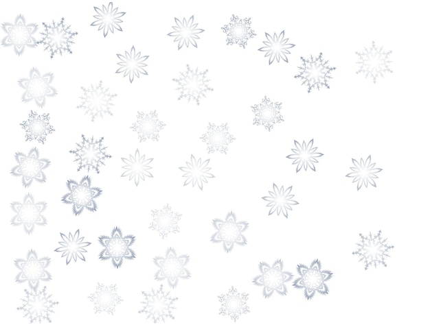 Patrón sin costuras de Navidad con copos de nieve fondo abstracto