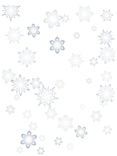 Patrón sin costuras de Navidad con copos de nieve fondo abstracto