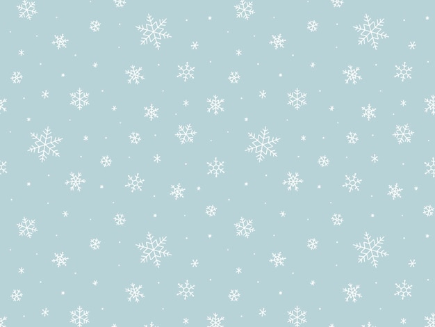 Patrón sin costuras de Navidad Diseño sencillo de fondo de invierno