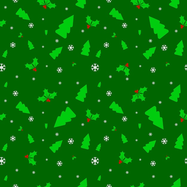 Patrón sin costuras de Navidad plantilla de diseño de cartel de Navidad ilustración vectorial