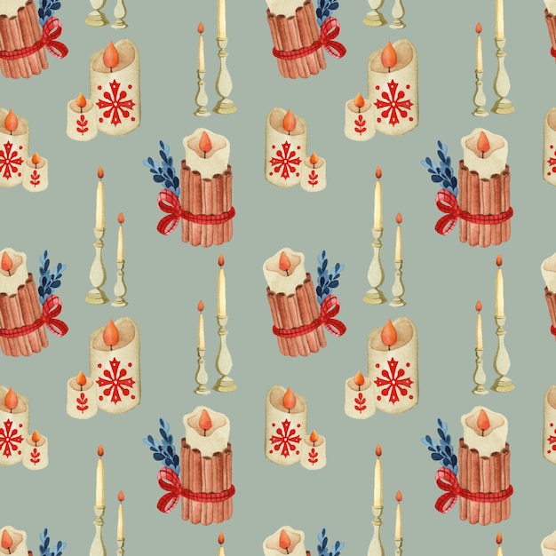 Patrón sin costuras de Navidad