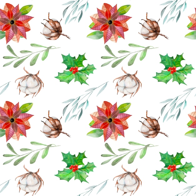 Patrón sin costuras de Navidad