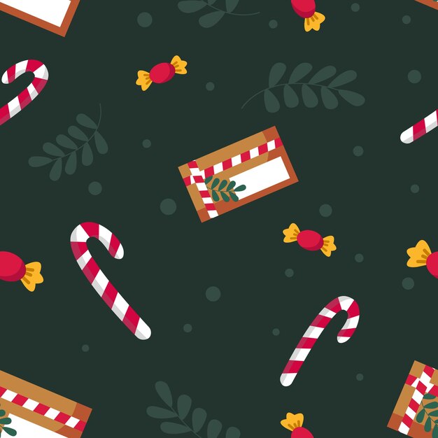 Patrón sin costuras de Navidad