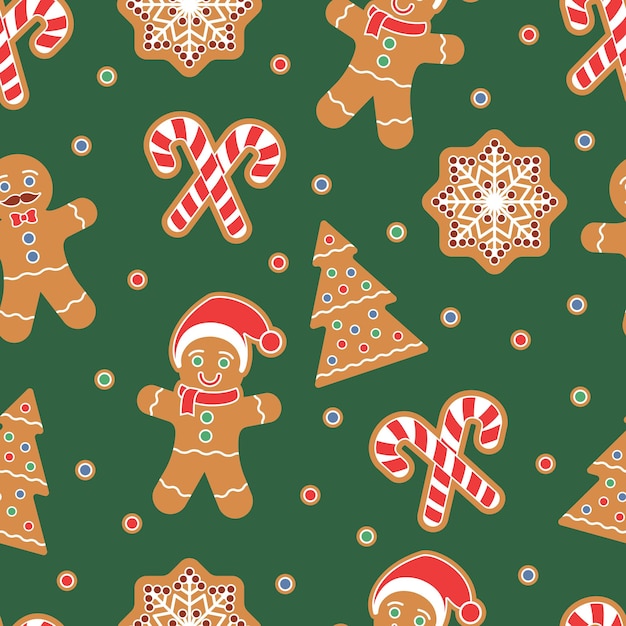 Patrón sin costuras de Navidad
