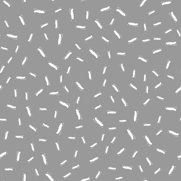 Patrón sin costuras de nubes en estilo de dibujos animados con gotas de lluvia Fondo decorativo para textil ropa papelería scrapbook web