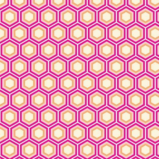 Vector patrón de costuras onduladas de colores simples