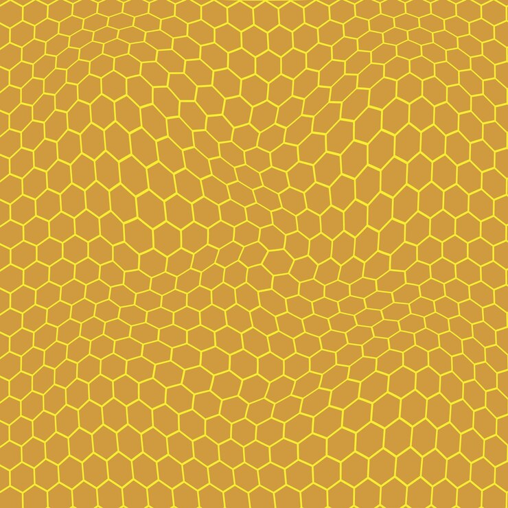 Vector patrón de costuras onduladas de colores simples
