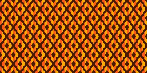 Patrón sin costuras de oro tailandés de colores adecuado para la decoración de la pared fondo de papel tapiz