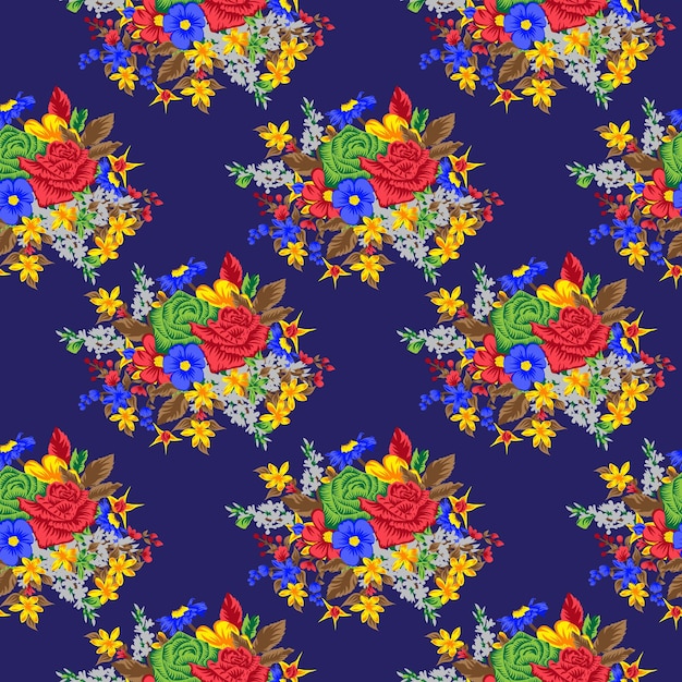 Patrón sin costuras de papel tapiz de fondo textil abstracto y azulejos