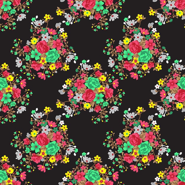 Patrón sin costuras de papel tapiz de fondo textil abstracto y azulejos