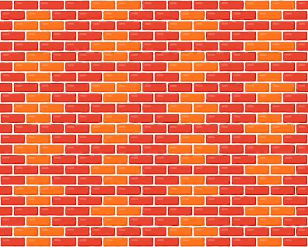 Patrón sin costuras de pared de ladrillo. Textura repetitiva de ladrillos decorativos marrones. Fondo de mampostería de ladrillos