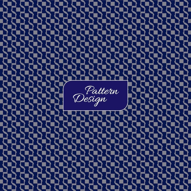 Patrón sin costuras patrón elegante fondo azul