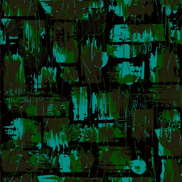 Patrón sin costuras con patrón de garabateo abstracto Fondo con patrón abstracto