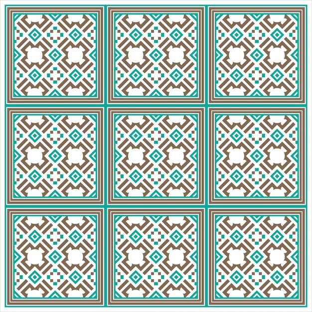 Patrón sin costuras patrón geométrico vector sin costuras patrones abstractos 6 conjuntos geométricos simétricos