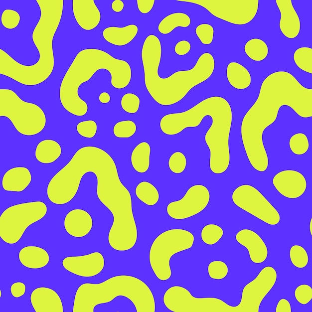 El patrón sin costuras de la piel de leopardo ácido, el estampado de piel de animal vibrante, el neón de jaguar manchado, el fondo abstracto.