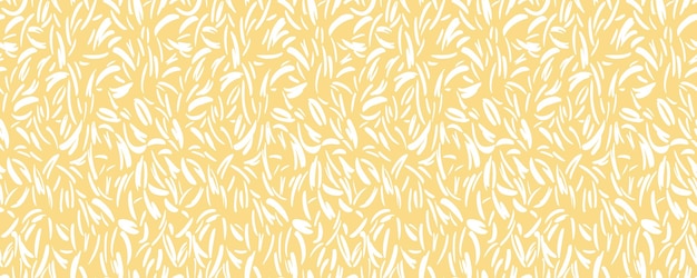 Patrón sin costuras pintado con manchas de fondo simple amarillo con formas orgánicas abstractas gotas manchas