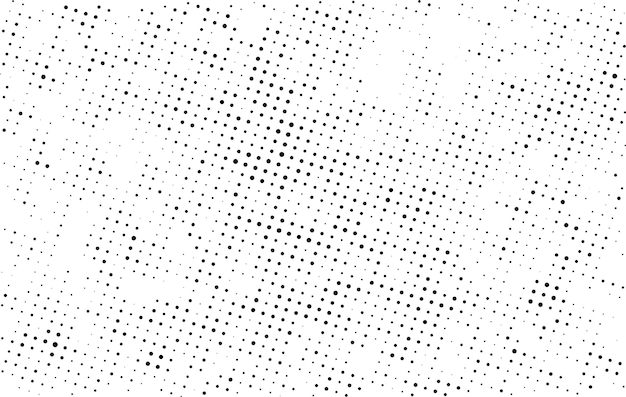 Vector patrón sin costuras de punto y cuadrado de medio tono vintage un patrón de medio tono negro y blanco con un ba blanco