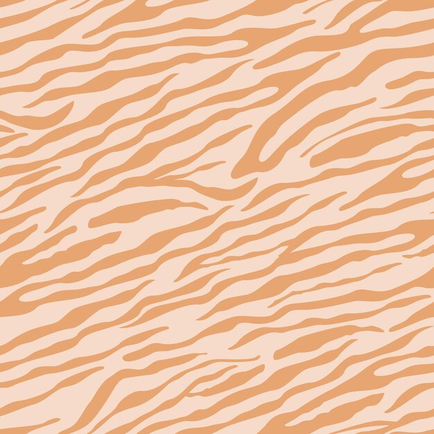 Patrón sin costuras con rayas abstractas de estampado animal Diseño de arte moderno de mediados de siglo para papel