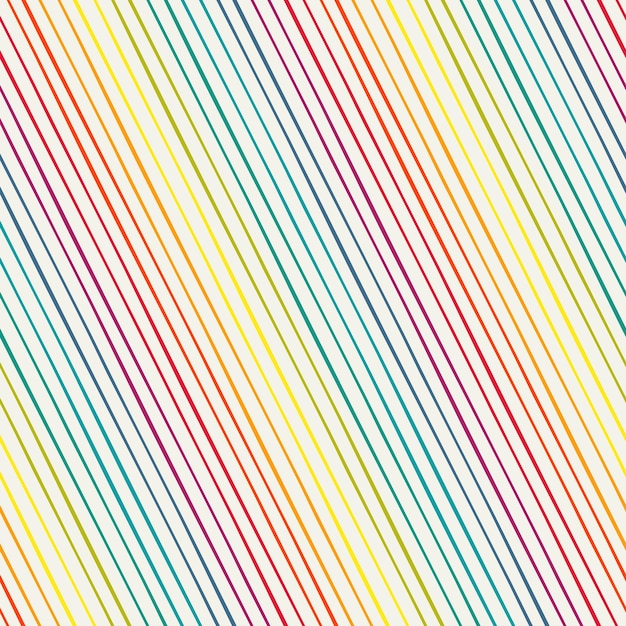 Patrón sin costuras con rayas diagonales de arco iris