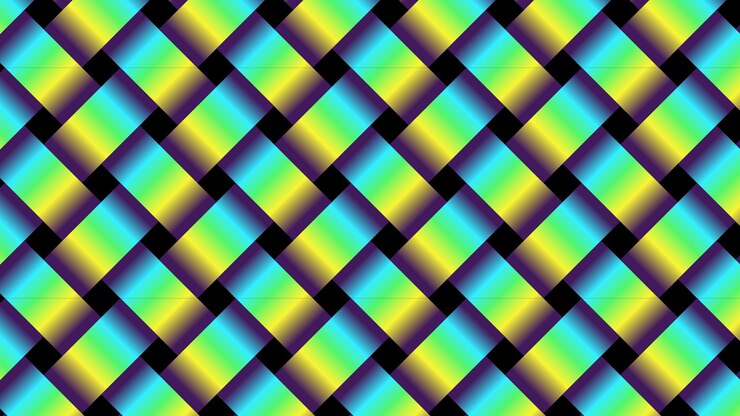 Vector patrón sin costuras de la red moderna vibrante