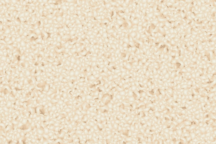 Vector patrón sin costuras de sherpa crudo con textura de felpa