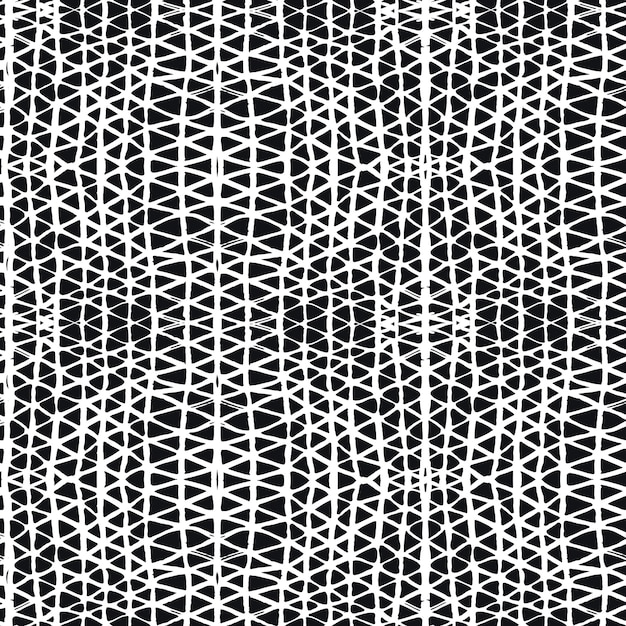Vector patrón sin costuras shibori. textura abstracta de teñido anudado. diseño shoji de acuarela en escala de grises. azulejo de kimono. borde de teñido anudado batik. plantilla de fondo de japón. cuadrícula mínima orgánica.