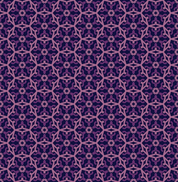 Patrón sin costuras simetrías decorativas ornamento patrón vector ilustración