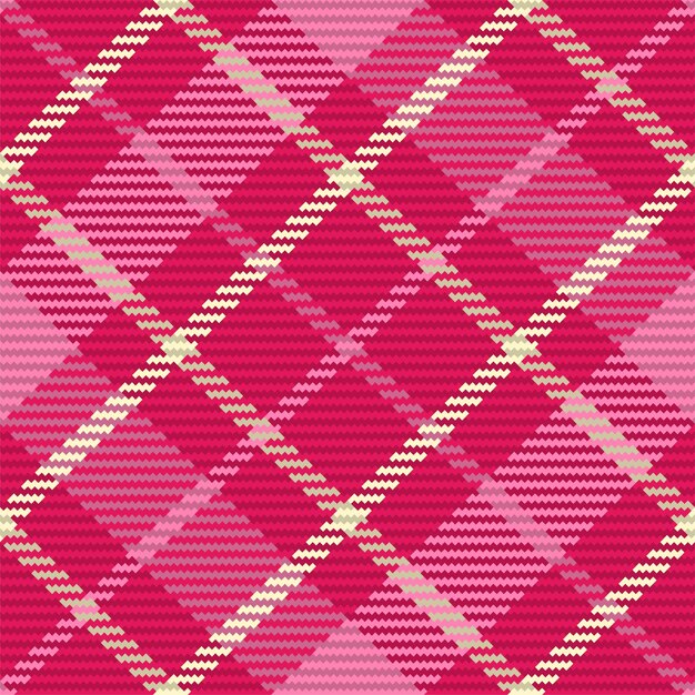 Patrón sin costuras de tartan escocés a cuadros fondo repetible con textura de tela de cheque templo de fondo vectorial impresión textil a rayas