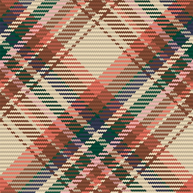 Patrón sin costuras de tartan escocés a cuadros Fondo repetible con textura de tela de cheque Templo de fondo vectorial impresión textil a rayas