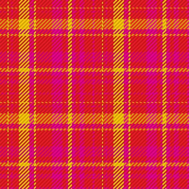 Patrón sin costuras de tartan escocés a cuadros Fondo repetible con textura de tela de cheque Templo de fondo vectorial impresión textil a rayas
