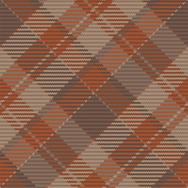 Patrón sin costuras de tela escocesa de tartán escocés Fondo repetible con textura de tela de cuadros Estampado textil a rayas de fondo vectorial