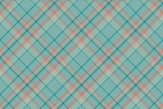Patrón sin costuras de tela escocesa de tartán escocés Fondo repetible con textura de tela de cuadros Estampado textil a rayas de fondo vectorial