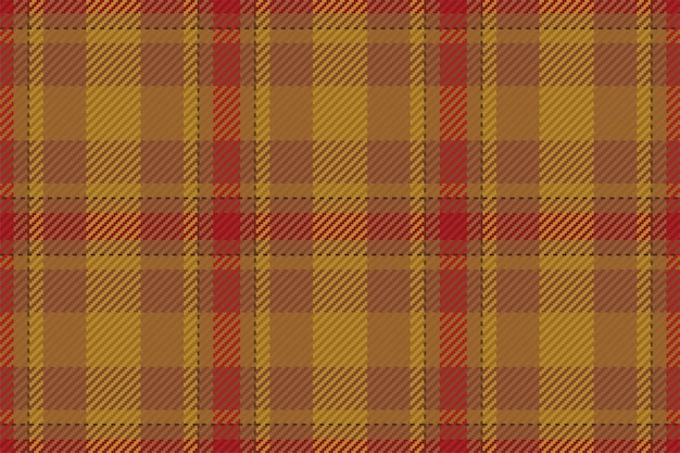 Patrón sin costuras de tela escocesa de tartán escocés Fondo repetible con textura de tela a cuadros Fondo vectorial plano de estampado textil a rayas