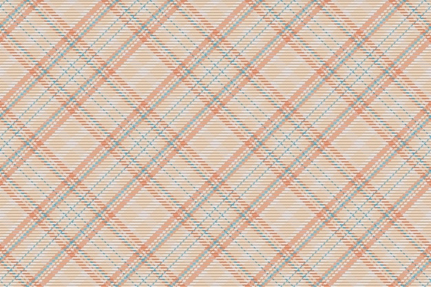 Patrón sin costuras de tela escocesa de tartán escocés Fondo repetible con textura de tela a cuadros Fondo vectorial plano de estampado textil a rayas
