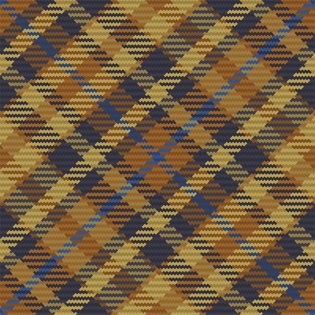 Patrón sin costuras de tela escocesa de tartán escocés Fondo repetible con textura de tela a cuadros Fondo vectorial plano de estampado textil a rayas