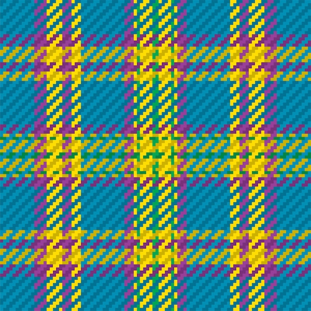 Patrón sin costuras de tela escocesa de tartán escocés. fondo repetible con textura de tela a cuadros. fondo vectorial plano de estampado textil a rayas.