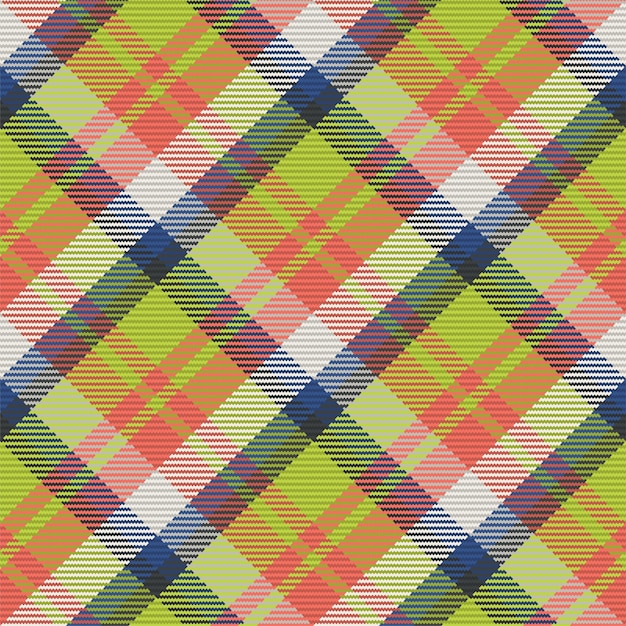 Patrón sin costuras de tela escocesa de tartán escocés. Fondo repetible con textura de tela a cuadros. Fondo vectorial plano de estampado textil a rayas.