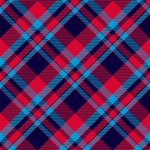 Patrón sin costuras de tela escocesa de tartán escocés. Fondo repetible con textura de tela a cuadros. Fondo vectorial plano de estampado textil a rayas.