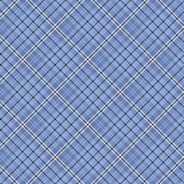 Patrón sin costuras de textura de tela a cuadros a cuadros estampado textil a rayas Costura de tela guinga a cuadros