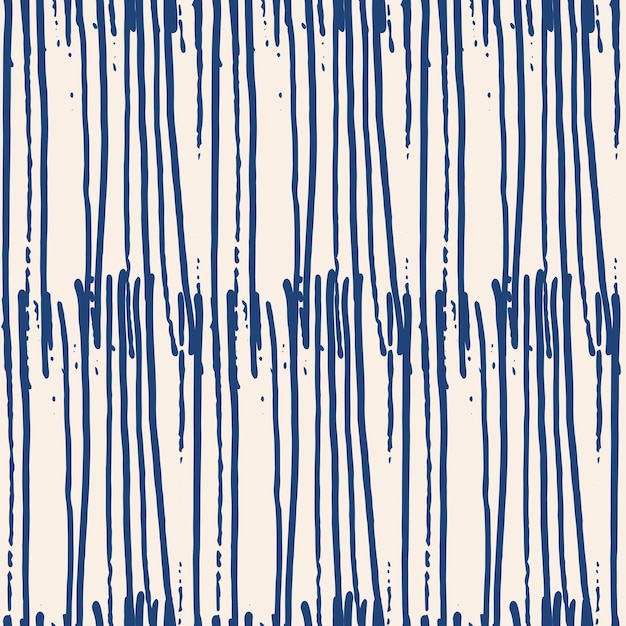 Patrón sin costuras de tinte de corbata vectorial índigo. Acuarela abstracta. Azulejos naturales. Textura orgánica. Estampado en acuarela. Patrón popular de Japón. Textil orgánico. Textura natural japonesa sin costuras. Batik índigo.