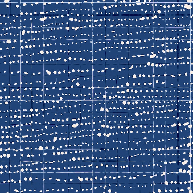 Patrón sin costuras de tinte de corbata vectorial índigo. Acuarela abstracta. Azulejos naturales. Textura orgánica. Estampado en acuarela. Patrón popular de Japón. Textil orgánico. Textura natural japonesa sin costuras. Batik índigo.