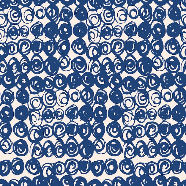 Patrón sin costuras de tinte de corbata vectorial índigo. Acuarela abstracta. Azulejos naturales. Textura orgánica. Estampado en acuarela. Patrón popular de Japón. Textil orgánico. Textura natural japonesa sin costuras. Batik índigo.