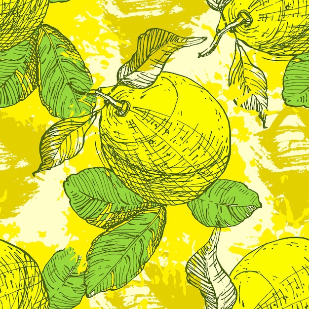 Patrón sin costuras tropical con limones aislados en fondo rosa Diseño para papel tapiz de papel de envoltura textil