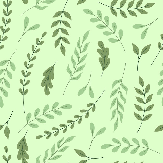 Patrón sin costuras vectorial con flores